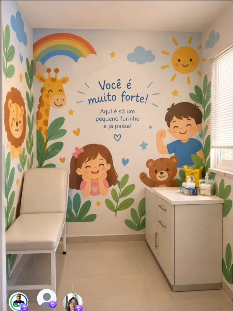 Espaço infantil da Clinlab